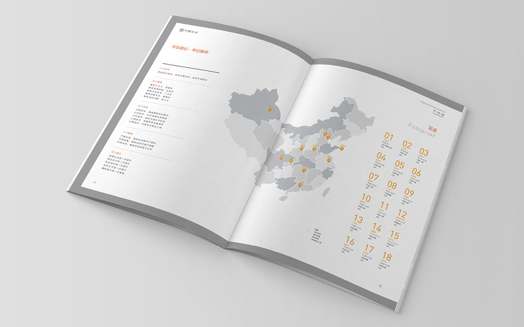 中國(guó)建筑足跡