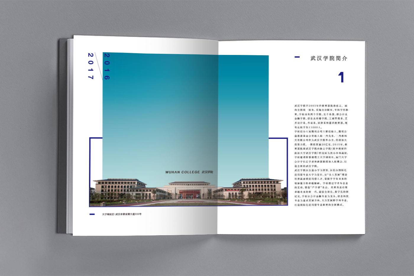 武漢學(xué)院畫冊(cè)設(shè)計(jì)_簡(jiǎn)介