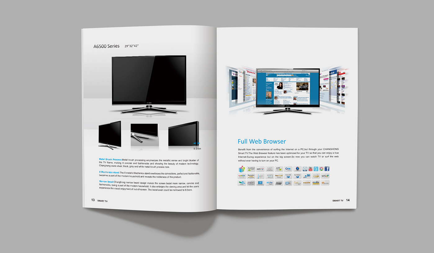 長虹電視海外宣傳畫冊(cè)設(shè)計(jì) 長虹電視海外宣傳畫冊(cè)設(shè)計(jì)