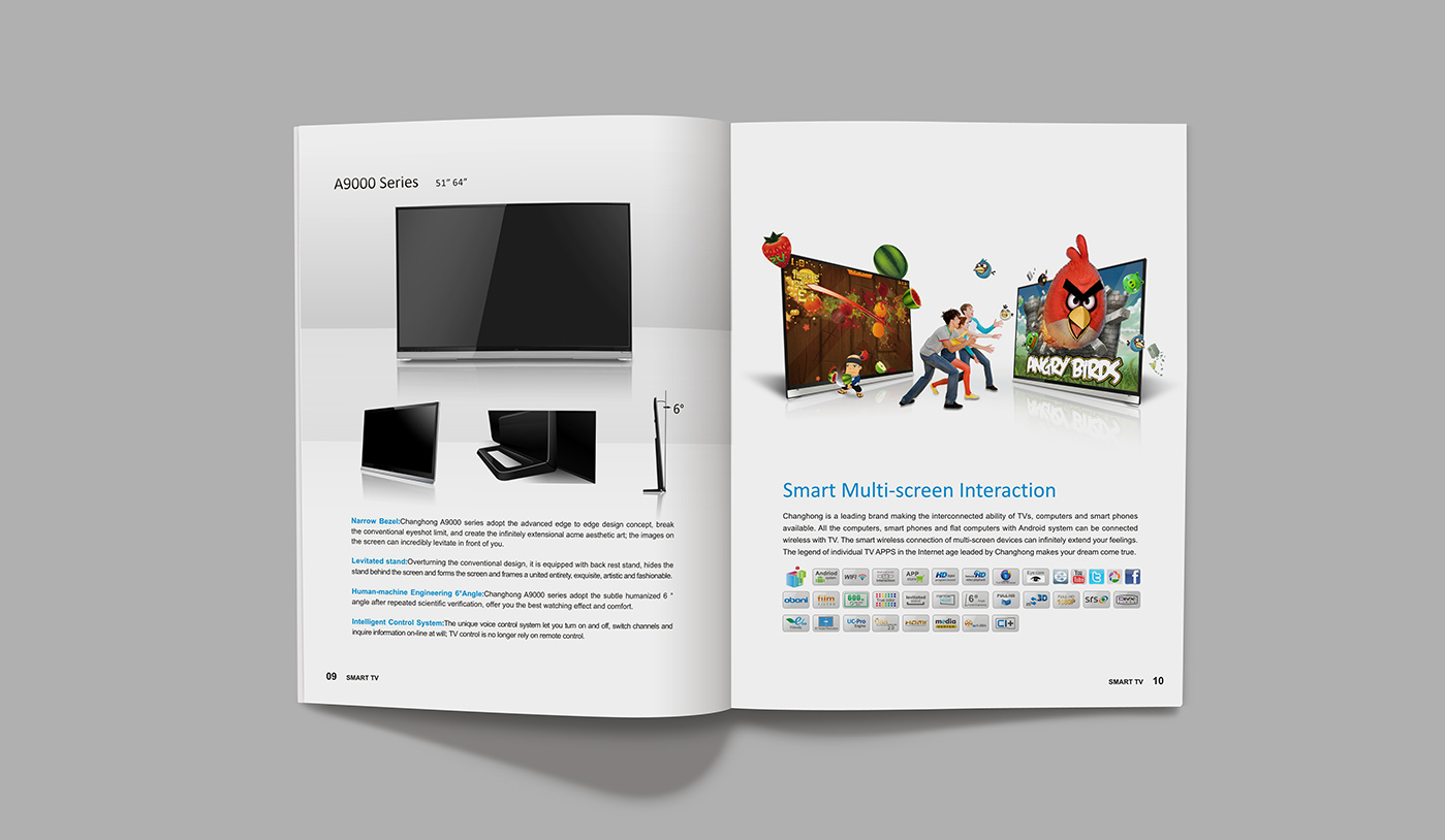 長虹電視海外宣傳畫冊(cè)設(shè)計(jì) 長虹電視海外宣傳畫冊(cè)設(shè)計(jì)
