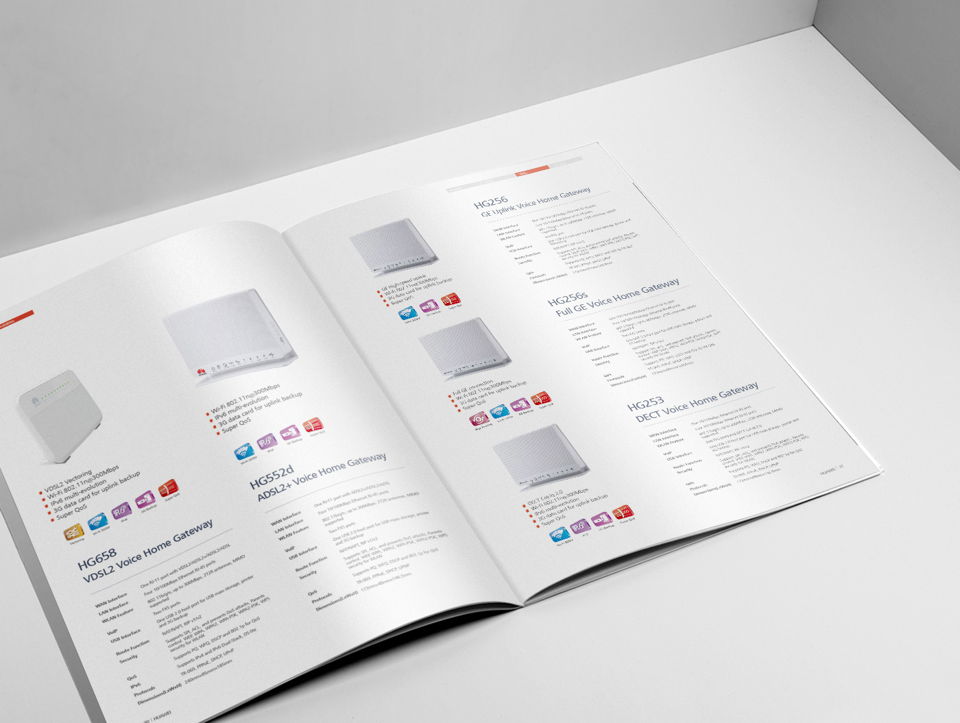 華為海外產(chǎn)品畫冊設(shè)計8