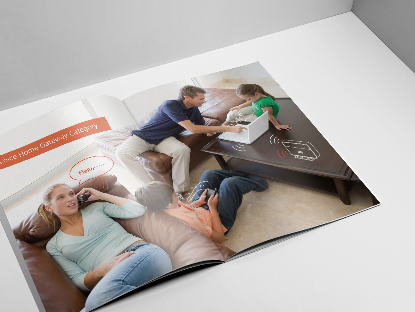 華為海外產(chǎn)品畫冊設(shè)計7