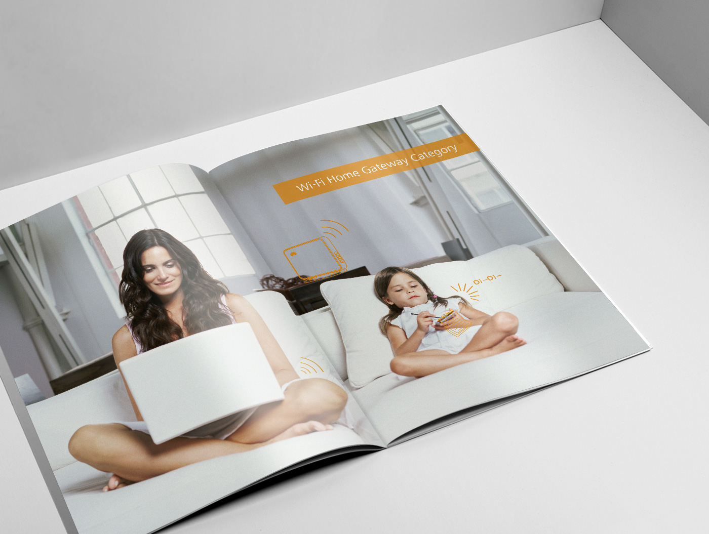 華為海外產(chǎn)品畫冊設(shè)計4