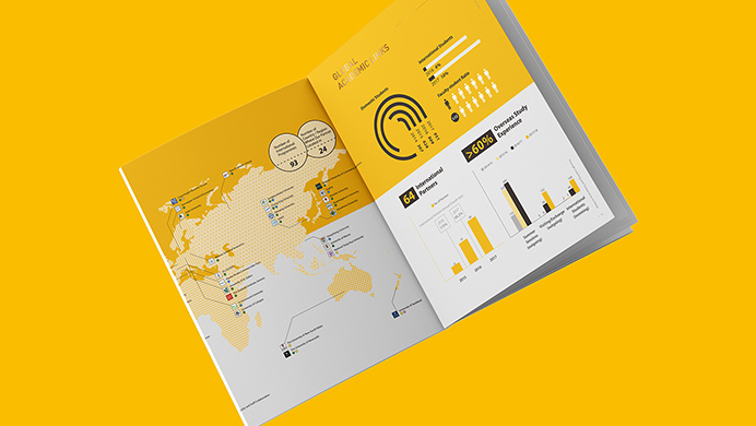 香港中文大學(xué)畫(huà)冊(cè)設(shè)計(jì)