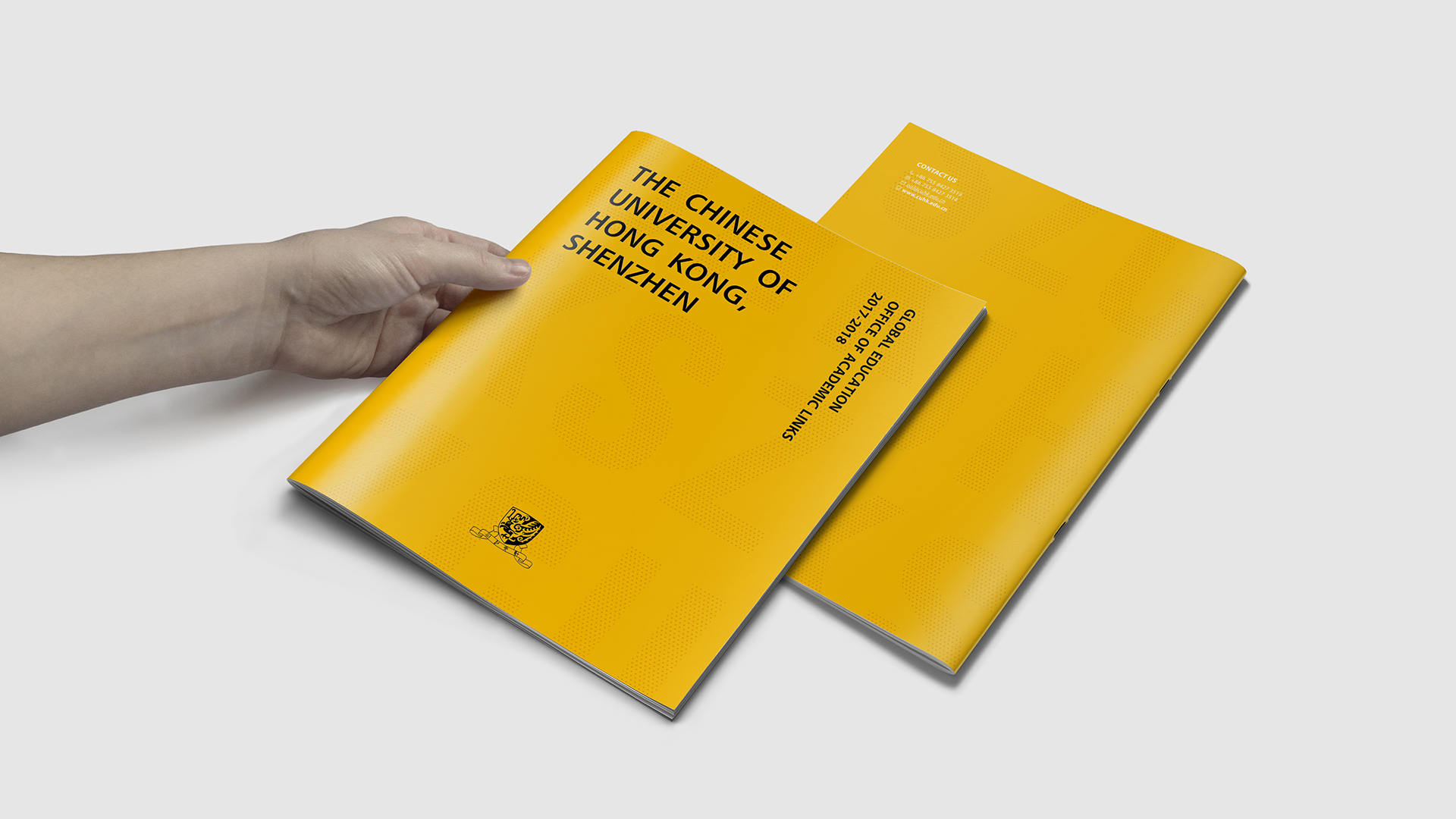 香港中文大學畫冊設計02